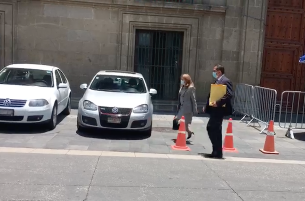 Por: Cortesía AMLO se reunió esta tarde con la ministra de la SCJN  Loretta Ortiz en Palacio Nacional