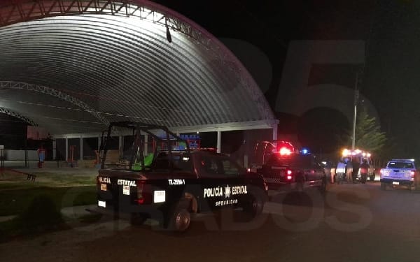 Balean a vigilante de Banco del Bienestar, en Muñoz de Domingo Arenas