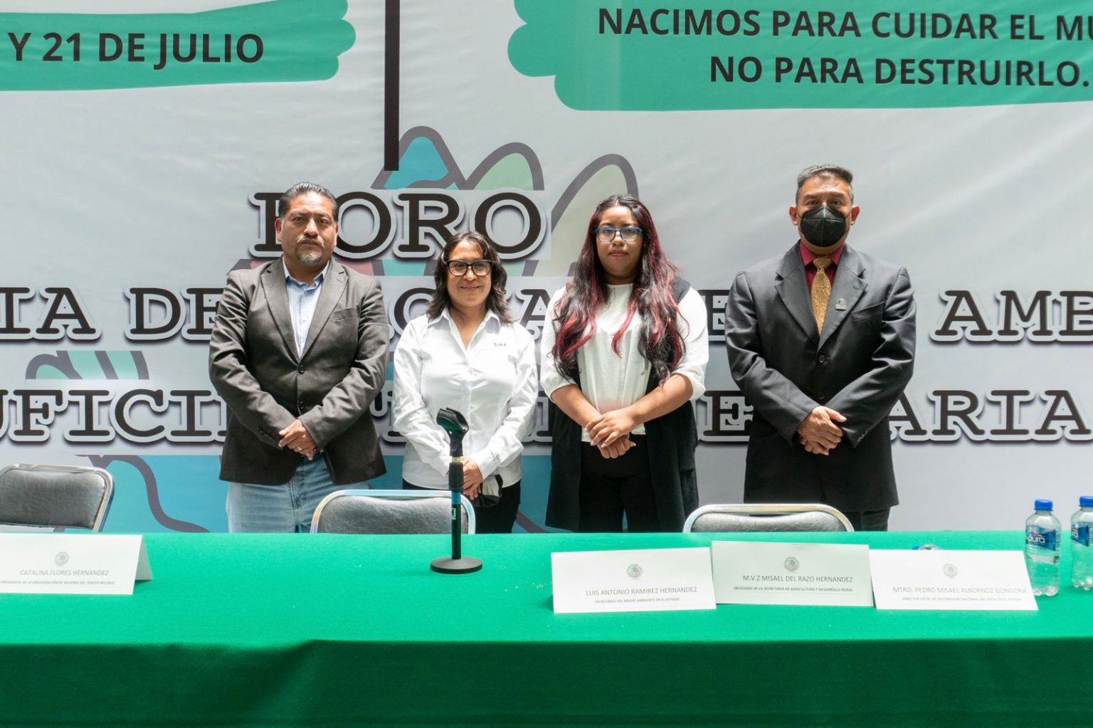 Inauguran foro “La Importancia Del Agua, Medio Ambiente Y Autosuficiencia Alimentaria” en el Congreso