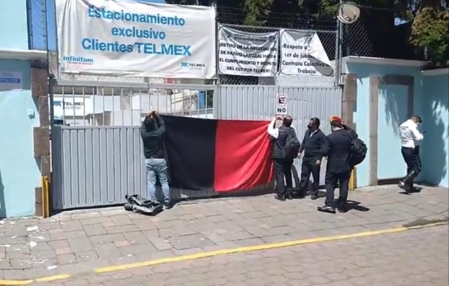 Inicia huelga en Telmex, Tlaxcala se suma a la protesta