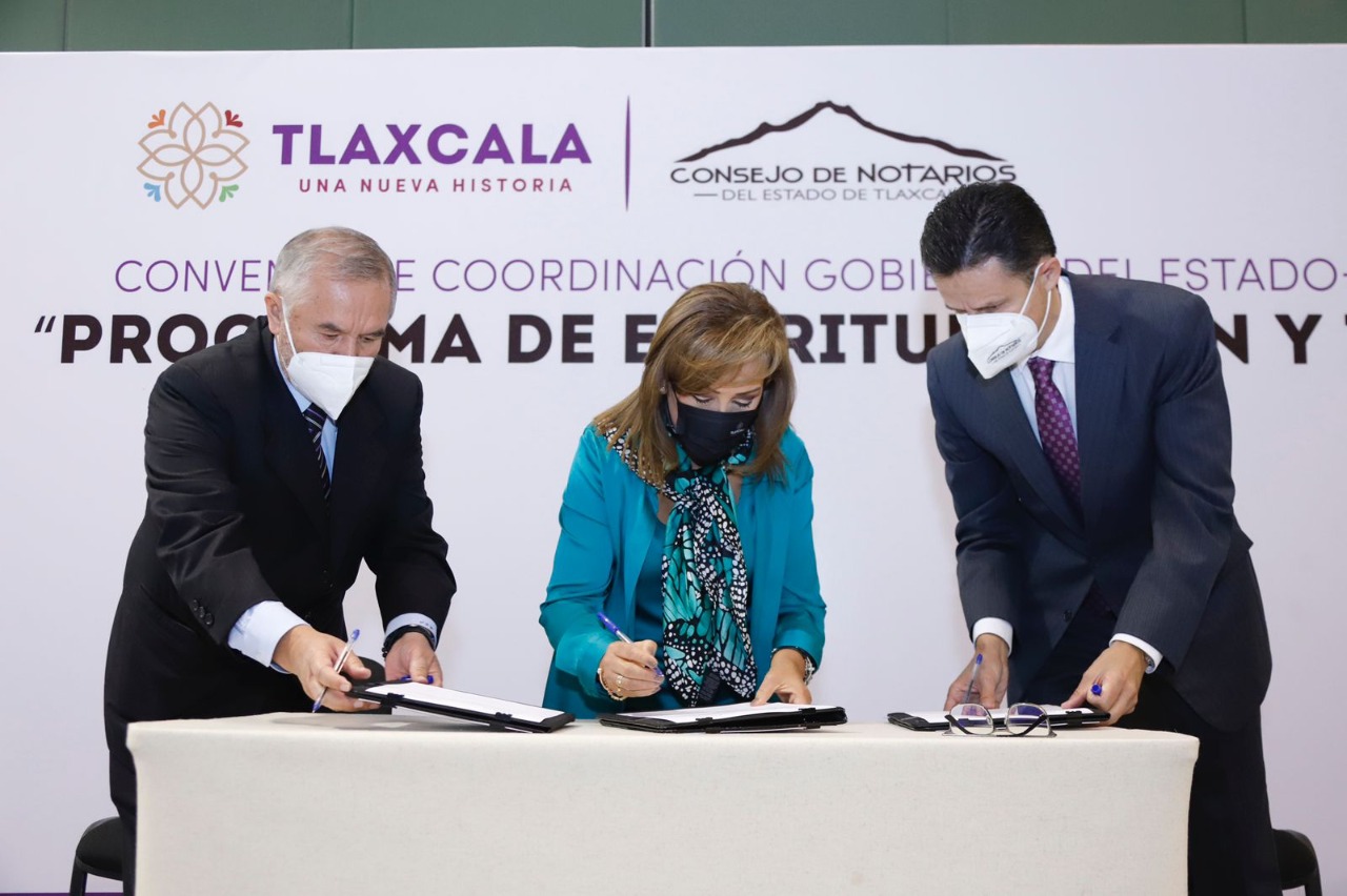 Presentó Gobierno Del Estado y consejo de notarios el “Programa De Escrituración Y Testamento A Bajo Costo”