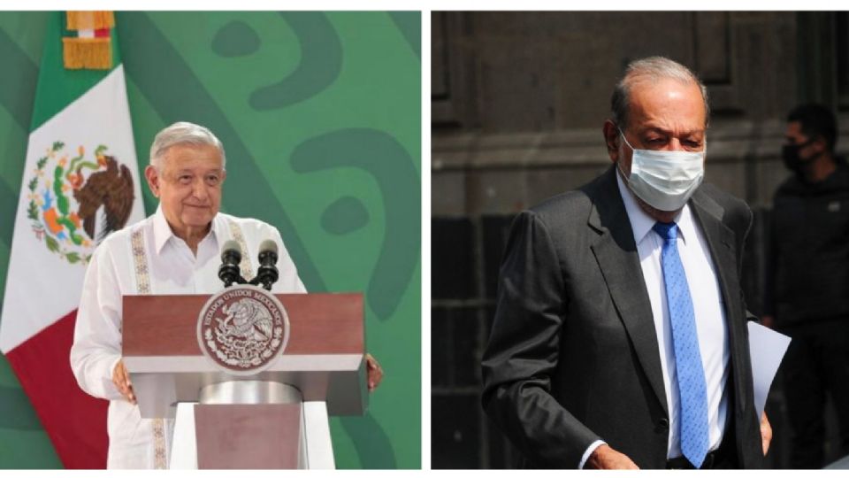 Por: Cortesía Carlos Slim es sensible y habrá acuerdo con trabajadores de Telmex: AMLO