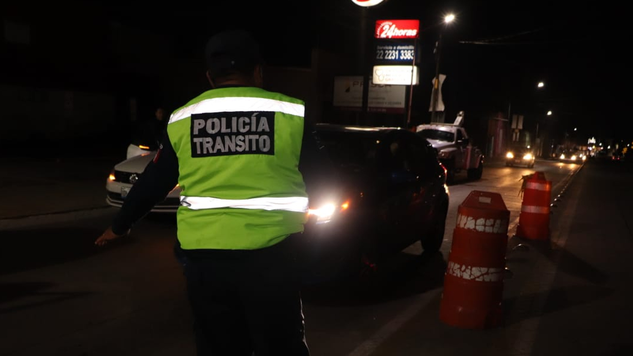 Por: Cortesía Este fin de semana; fueron remitidos 42 conductores en los operativos de alcoholímetro en San Pedro Cholula