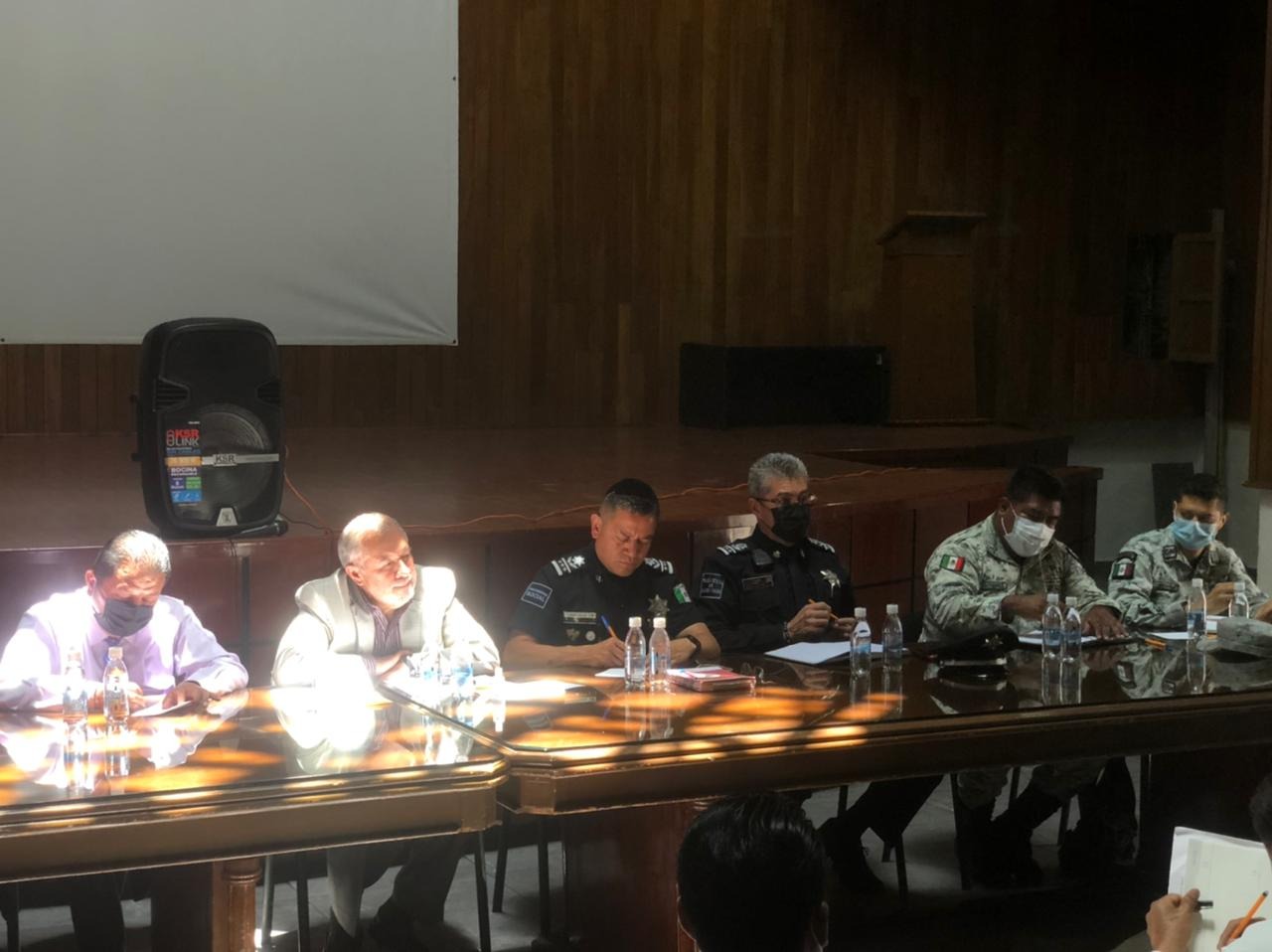 Por: Cortesía Mantiene SSC acercamiento con transportistas para prevenir el delito de robo