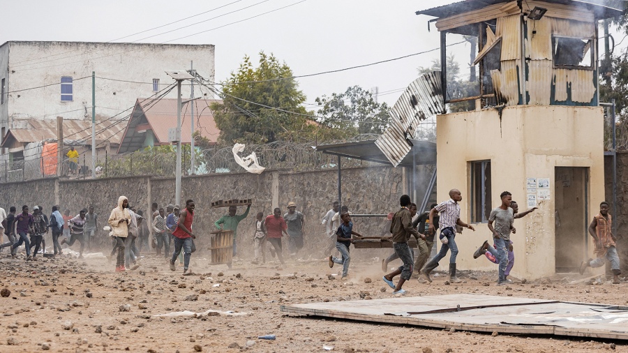 Por: Cortesía Al menos 5 muertos por segundo día de manifestaciones contra la ONU en RD del Congo