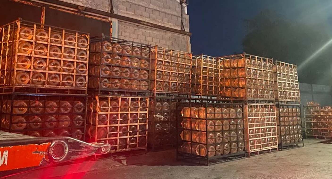 Por: Cortesía Autoridades en Nuevo León decomisan 1,120 garrafones con agua que fueron robados