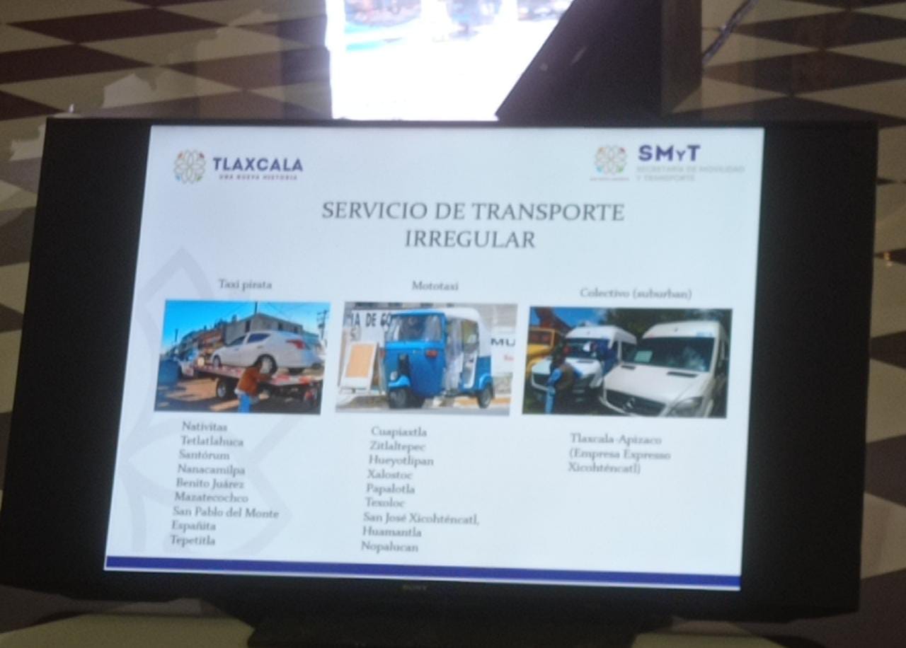 Radican irregularidades en licencias de funcionamiento para transporte en Tlaxcala