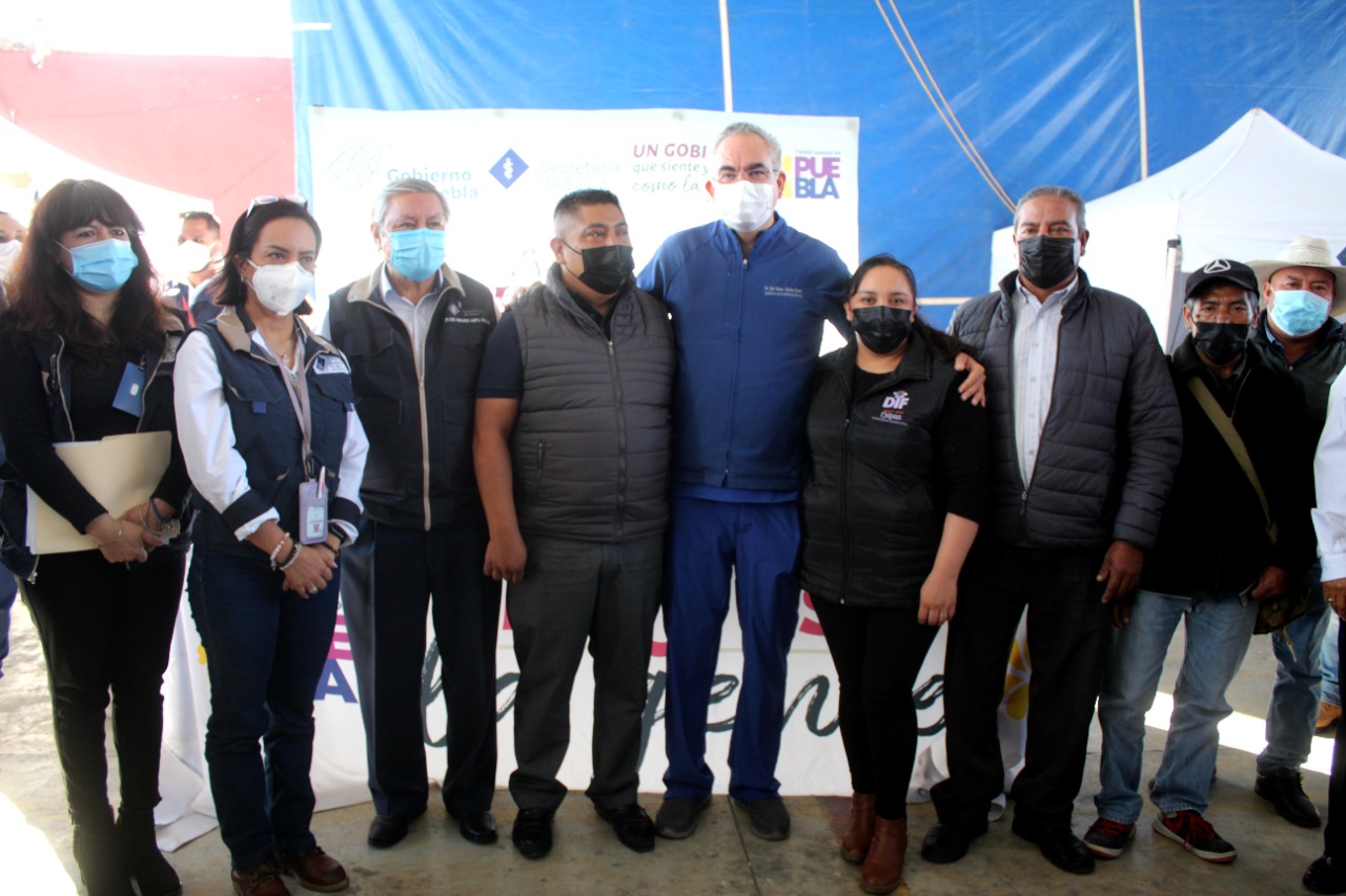 Por: Cortesía Calpan fue sede del martes ciudadano donde se acercaron diversos servicios de salud para la población