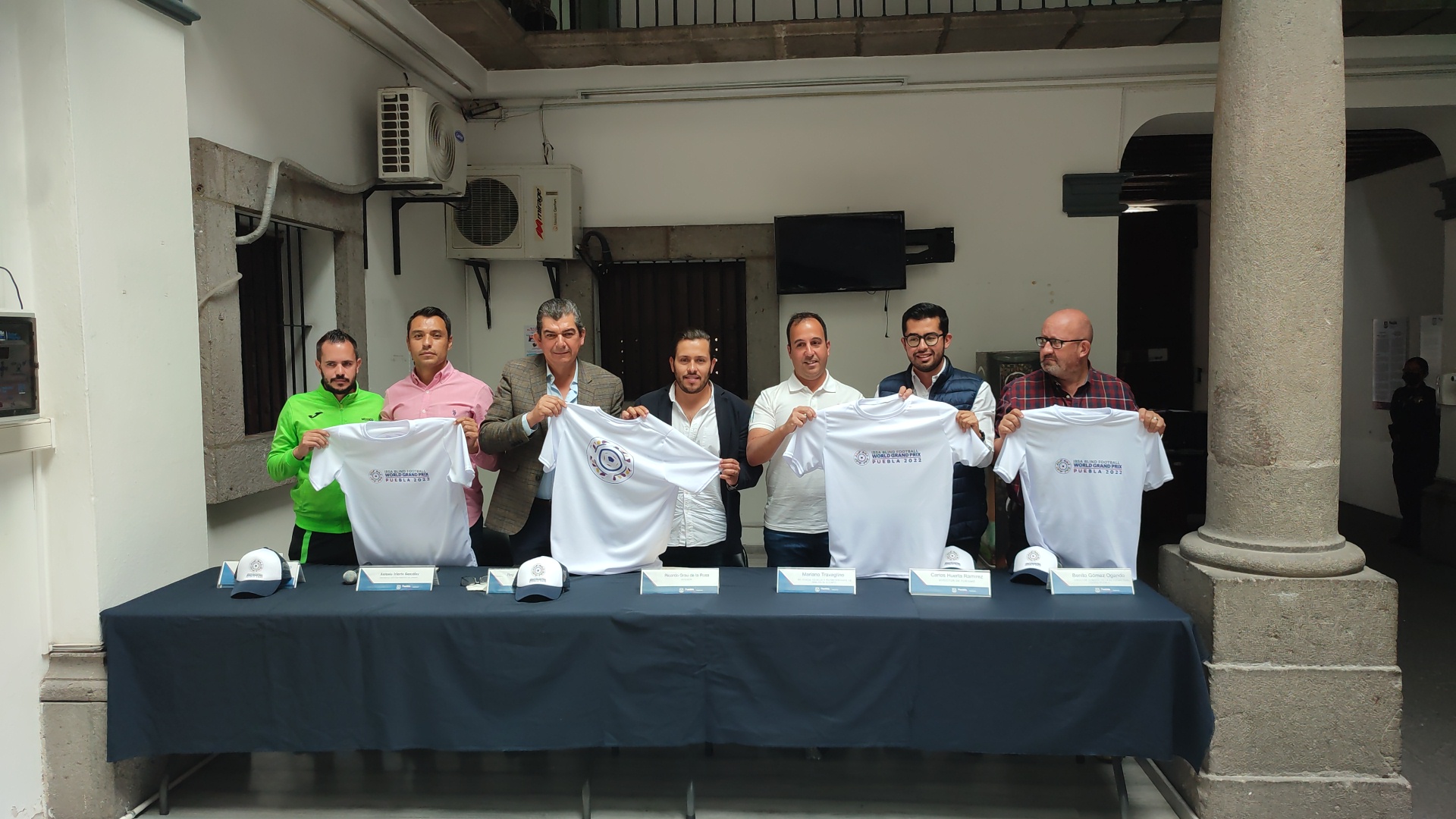 Por: Cortesía Ultiman detalles del Grand Prix de Futbol para Ciegos en Puebla