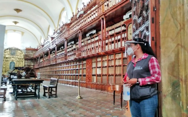 Por: Cortesía Revela Barbosa que fueron presentadas siete denuncias por el saqueo de museos de Puebla