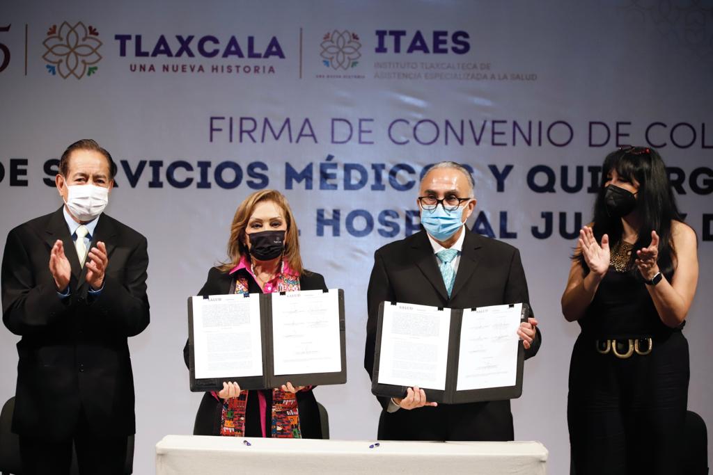 Refuerzan Tlaxcala y Hospital Juárez de México atención a población con cáncer