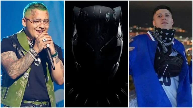 Por: Cortesía Santa Fe Klan “reemplazó” a Christian Nodal en el soundtrack de "Black Panther: Wakanda Forever"