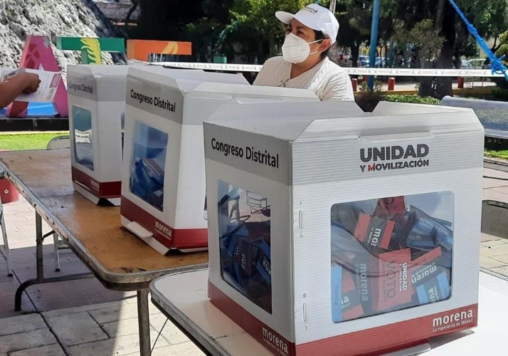 Por: Cortesía Grupo político de Miguel Barbosa obtuvo mayoría de lugares para Consejo Estatal de Morena en Puebla