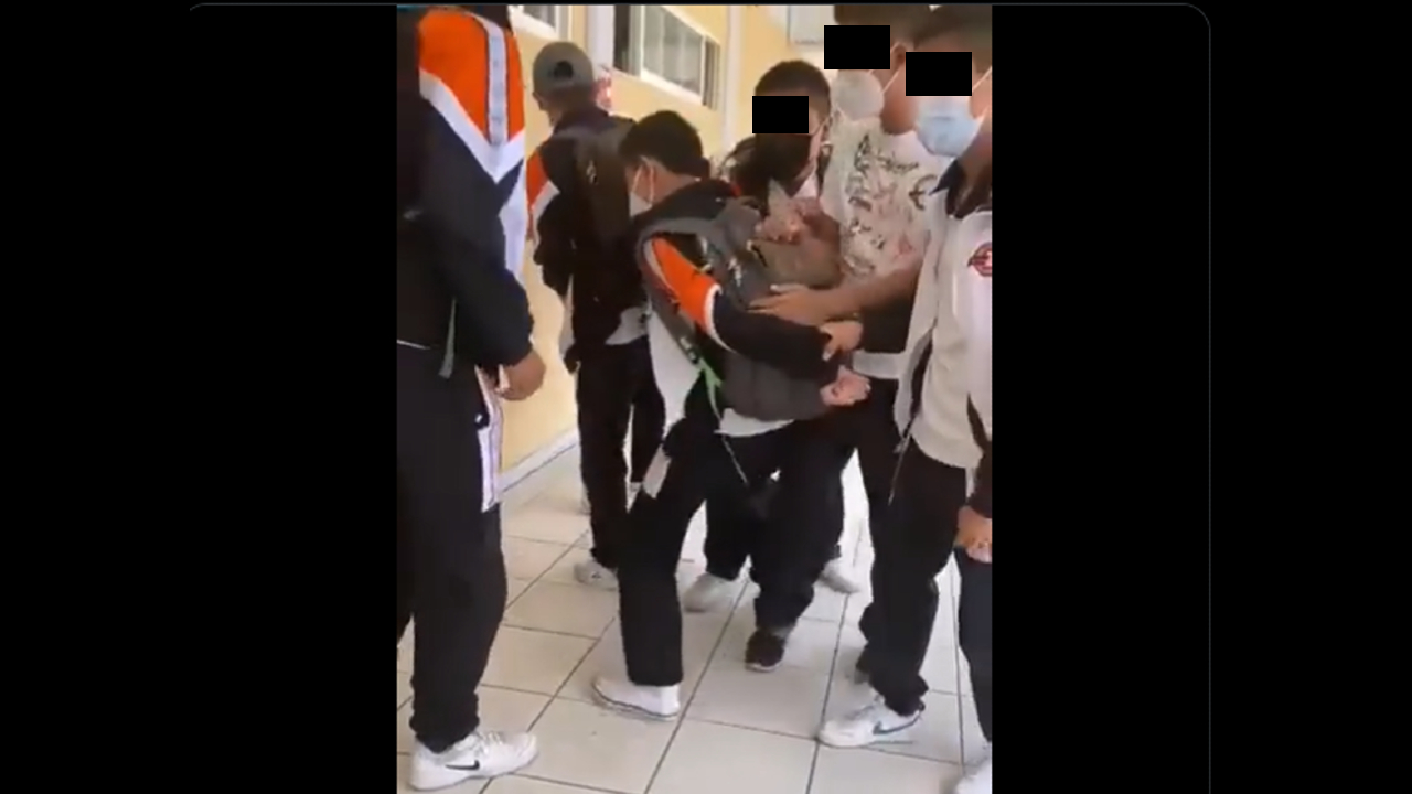 Por: Cortesía En San Pedro Cholula; exhiben posible caso de bullying hacia un estudiante del CELMA