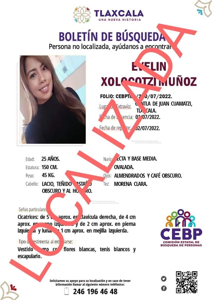 Por: Cortesía “Nadie me secuestró”: aclaran ficha de búsqueda de Evelin X.