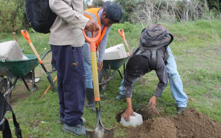 Avanza proceso de delimitación en la laguna de Acuitlapilco en Tlaxcala