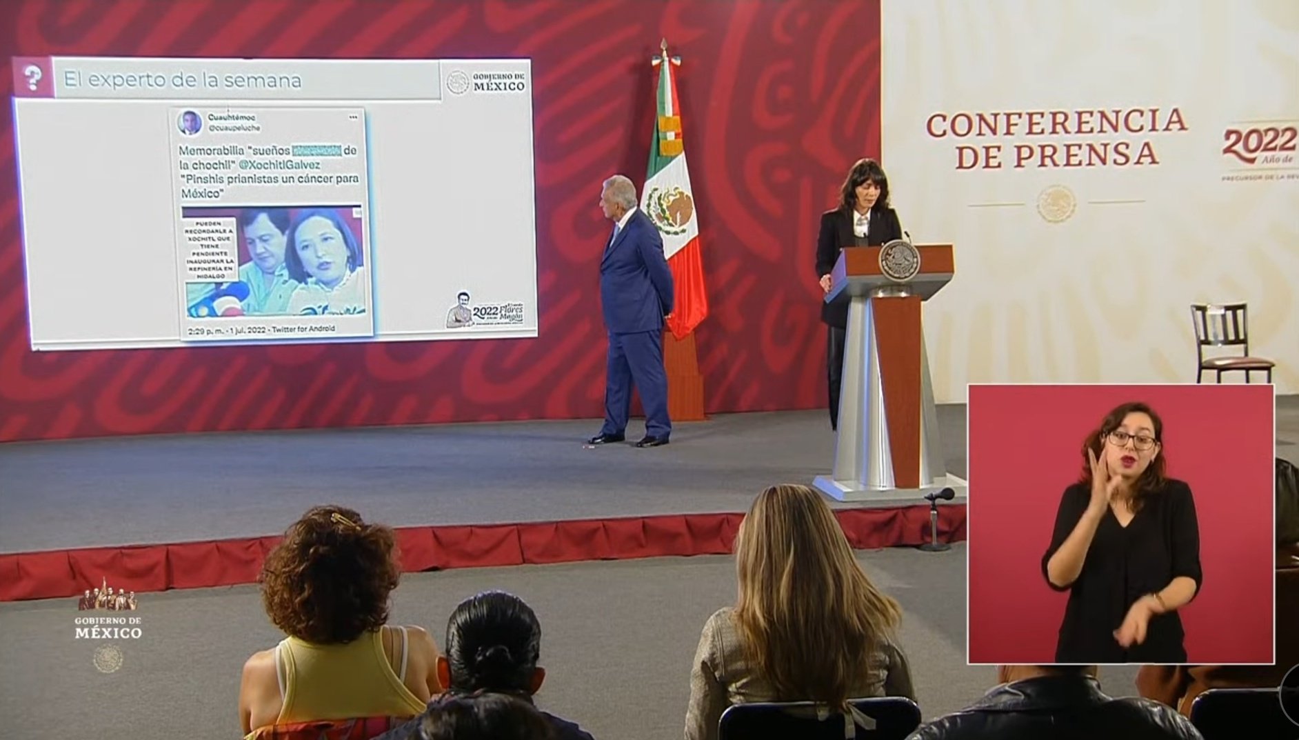 Por: Cortesía Nueva sección en la mañanera "El experto de la semana" exihibrá a ‘especialistas’ que difunden 'Fake News'