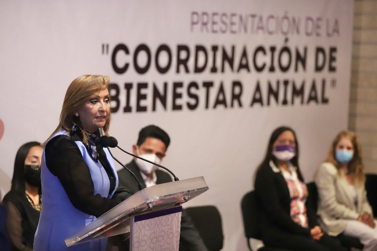 Por: Cortesía  Presidió Gobernadora Lorena Cuéllar presentación de la Coordinación De Bienestar Animal
