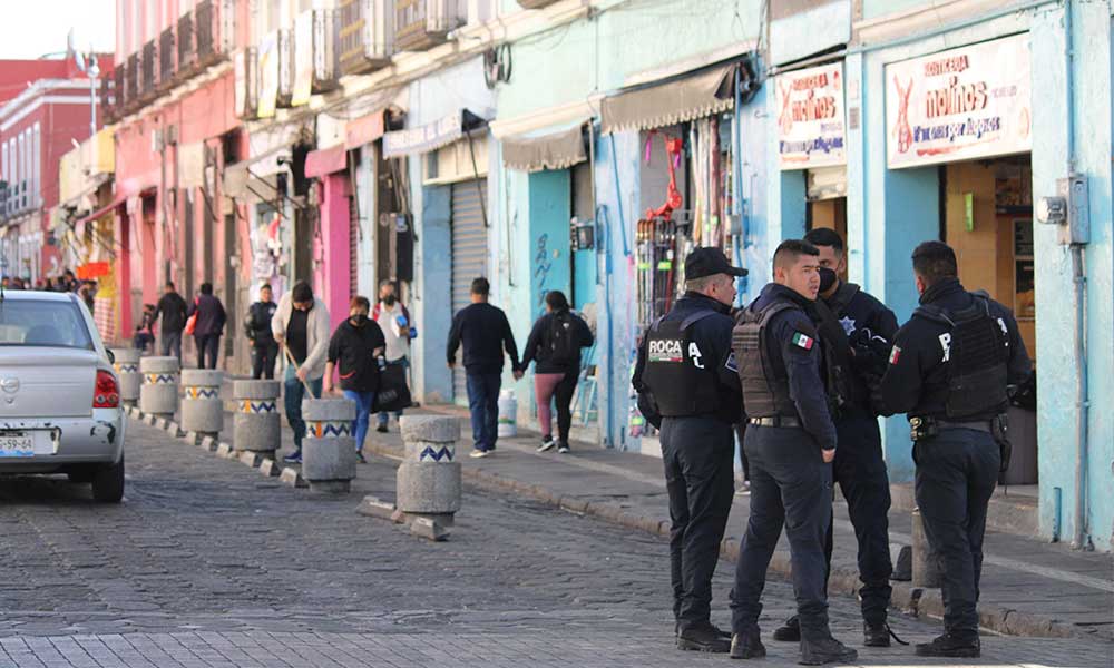 Por: Cortesía Montan operativo para impedir instalación de ambulantes en el Centro Histórico