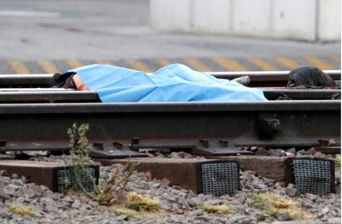 atropellado tren