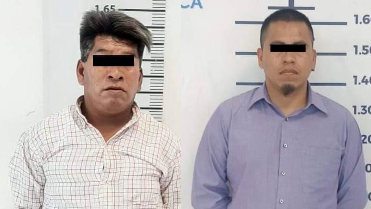 Por: Cortesía Detienen en San Andrés Cholula a dos presuntos maleantes que trataron de robar un taxi