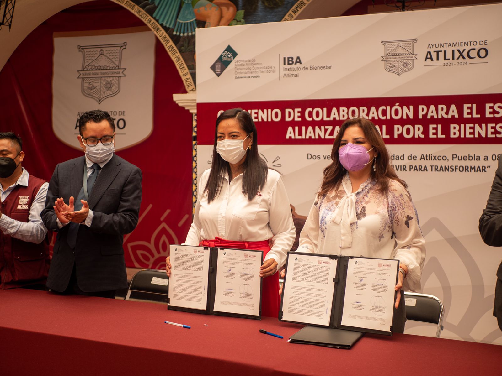 Por: Cortesía Ayuntamiento de Atlixco y Gobierno del Estado firman convenio de colaboración en favor del bienestar animal