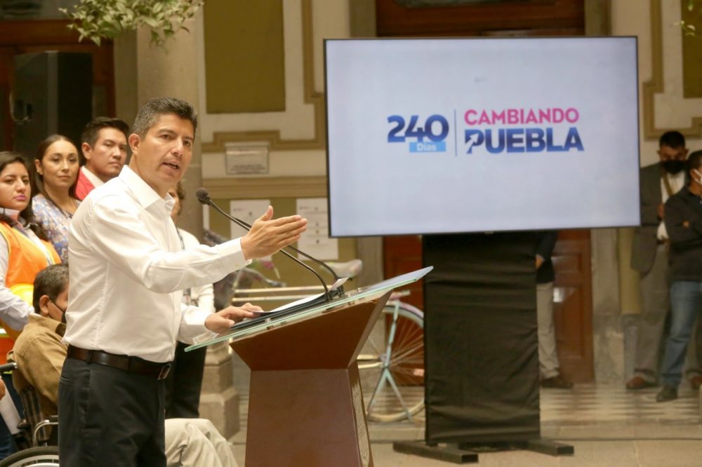 Por: Cortesía Eduardo Rivera presenta resultados de los primero 240 días de gobierno