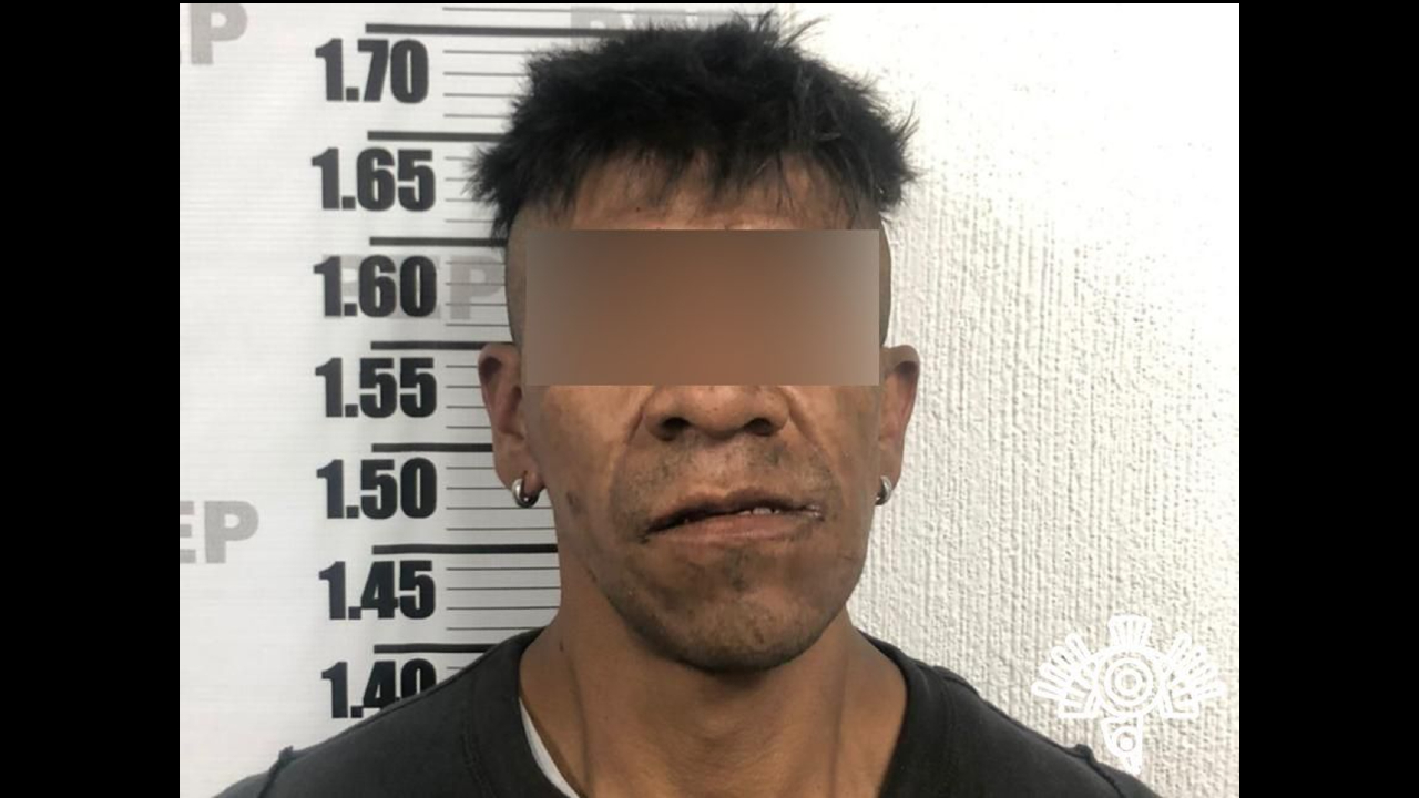 Por: Cortesía Detienen en Coronango a un presunto ladrón de luminarias públicas