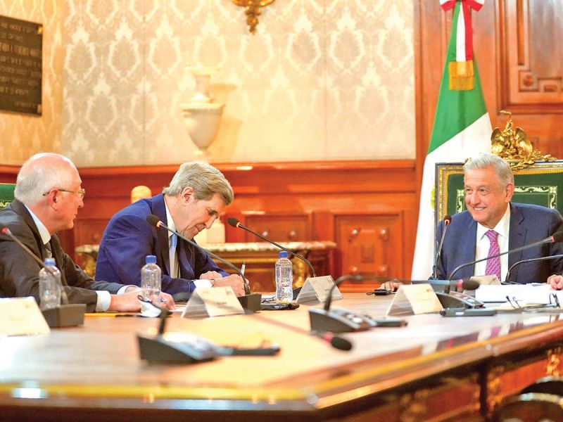 Por: Cortesía Reunión entre AMLO y John Kerry será mañana para revisar avaneces en materia energética