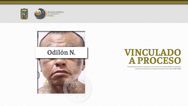 Por: Cortesía Envían a prisión a sujeto que asesinó a un hombre en Tehuacán