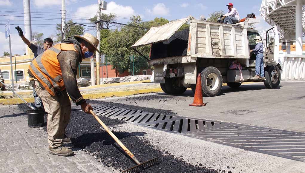 Por: Cortesía Ayuntamiento de Puebla reforzará la reparación de baches