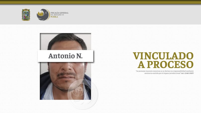Por: Cortesía Antonio N. es enviado a prisión por abusar e su hija de 9 años, fue detenido en Acatlán de Osorio