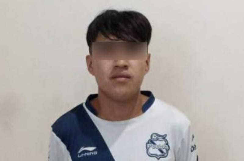 Por: Cortesía Jesús N. fue detenido en la colonia Guadalupe Caleras por distribuir droga en la zona