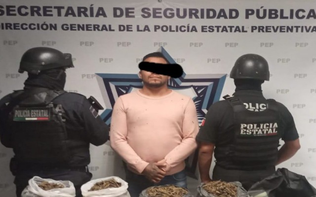 Por: Cortesía Policía Estatal vuelve a arrestar este jueves a "El Pelón del Sur"