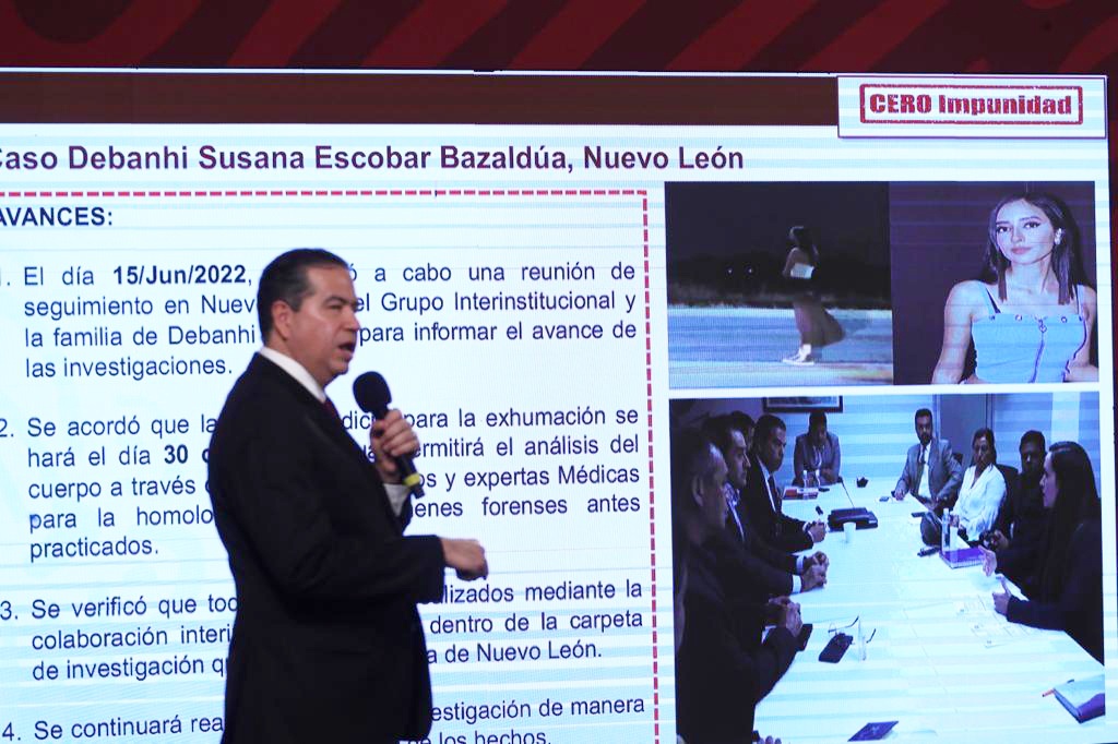 Por: Cortesía Cuerpo de Debanhi Escobar será exhumado el 30 de junio: SSPC