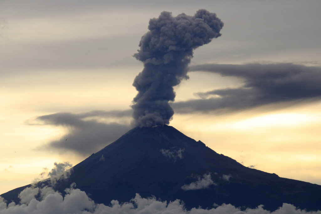 Por: Cortesía Actividad volcánica: Popocatépetl registra 27 exhalaciones
