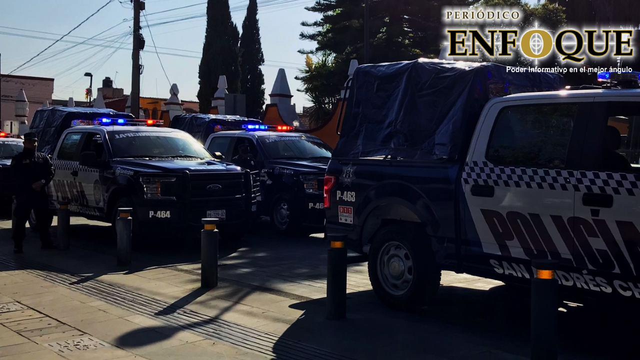 Por: Enfoque San Andrés Cholula se refuerza con siete nuevas patrullas