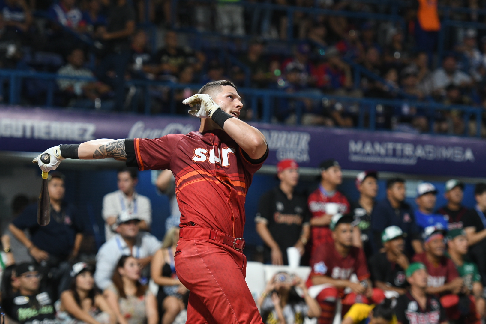 Por: Cortesía Danny Ortiz quedó en segundo lugar del Home Run Derby