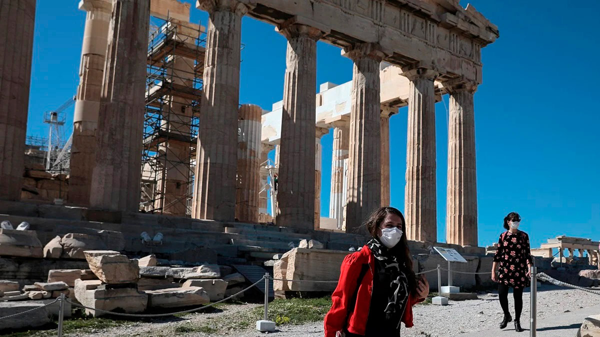 Por: Cortesía Elimina Grecia el uso obligatorio de la mascarilla por primera vez desde el inicio de la pandemia