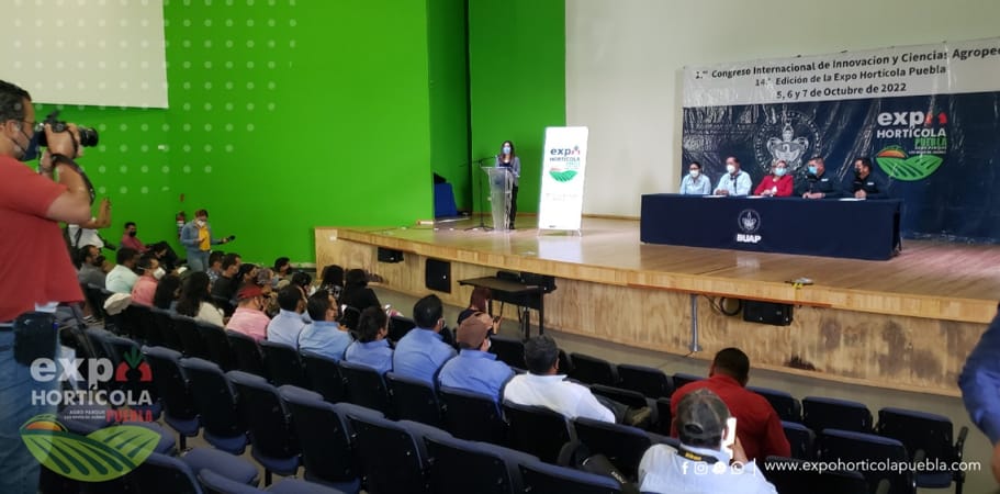 Por: Cortesía Se presentó la Expo Horticola Puebla 2022 y el 1er Congreso Internacional de Innovación y Ciencias Agropecuarias