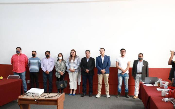 Ayuntamiento de Chiautempan inició con los preparativos de la Feria Nacional de Sarape 2022