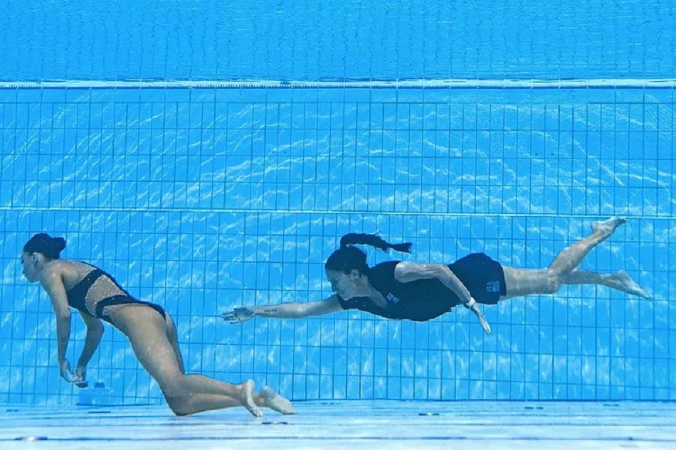 Por: Cortesía La nadadora Anita Álvarez generó pánico en el Mundial de natación al desmayarse tras completar su rutina