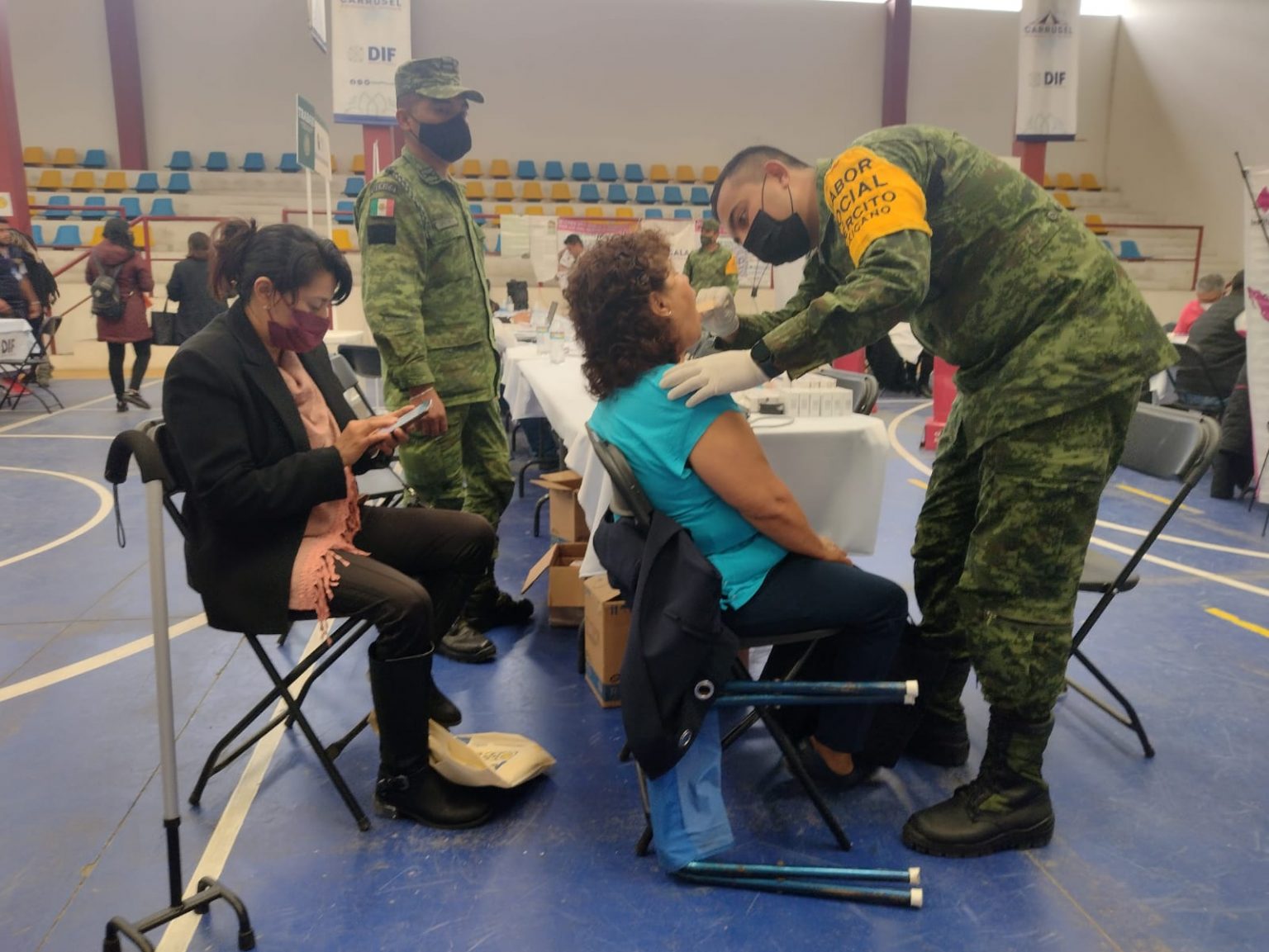 Por: Cortesía Ejercito mexicano contribuye al bienestar del pueblo tlaxcalteca