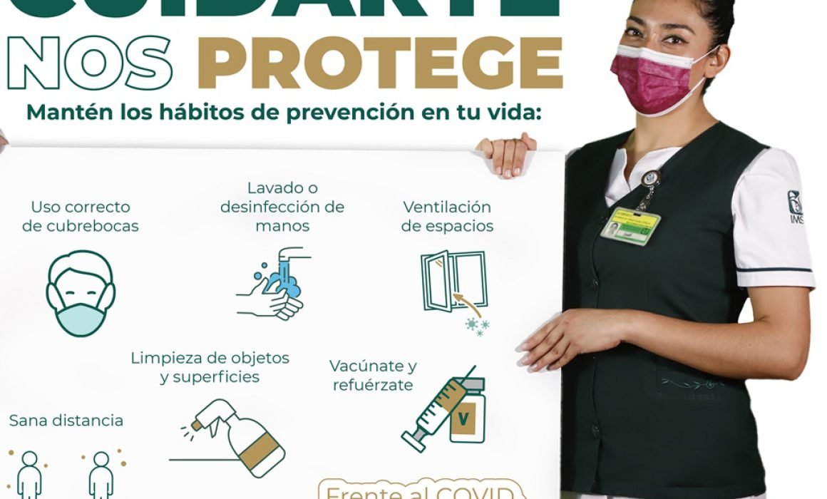 Exhorta IMSS Tlaxcala a cuidarse y utilizar cubreboca contra Covid 19
