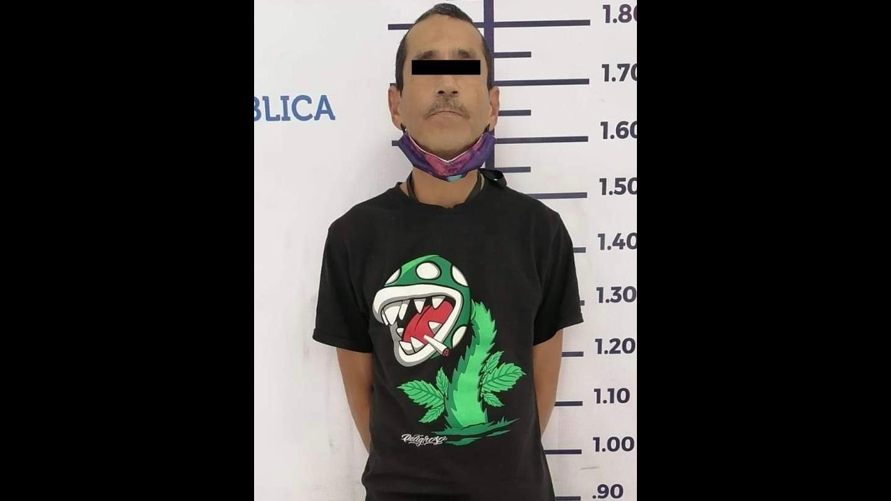 Por: Cortesía Detienen en San Andrés Cholula a presunto consumidor de marihuana
