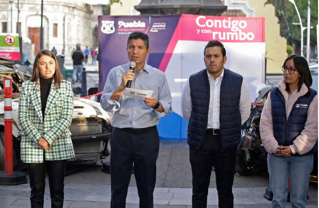 Por: Cortesía Ayuntamiento de Puebla lanza campaña de prevención de accidentes viales por consumo de alcohol
