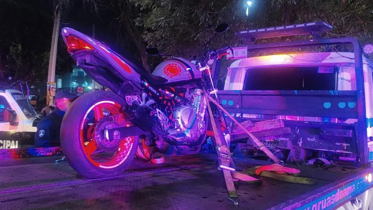 Por: Cortesía En San Andrés Cholula fueron aseguradas cuatro motocicletas en un operativo antiarraconces