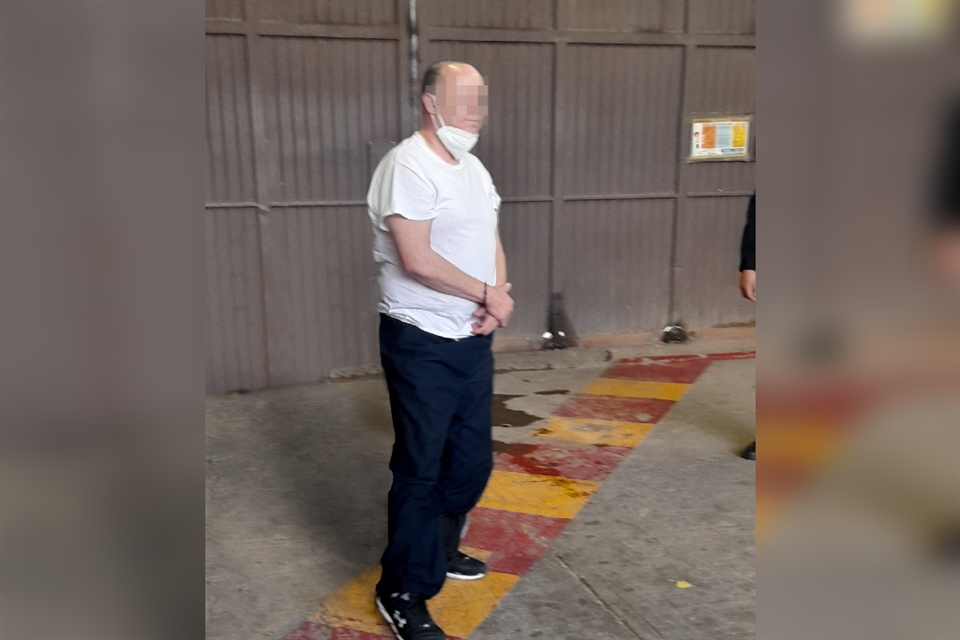 Por: Cortesía César Duarte es trasladado a un hospital para ser sometido a cirugía
