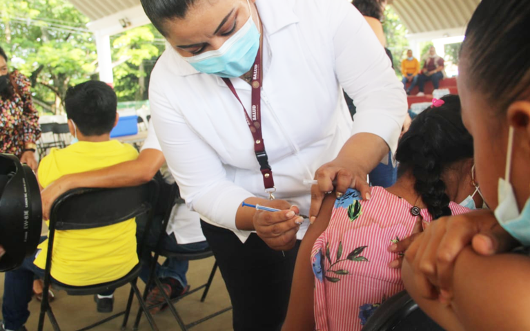 Por: Cortesía Inició en Villahermosa vacunación contra Covid-19 a niños de 5 a 11 años