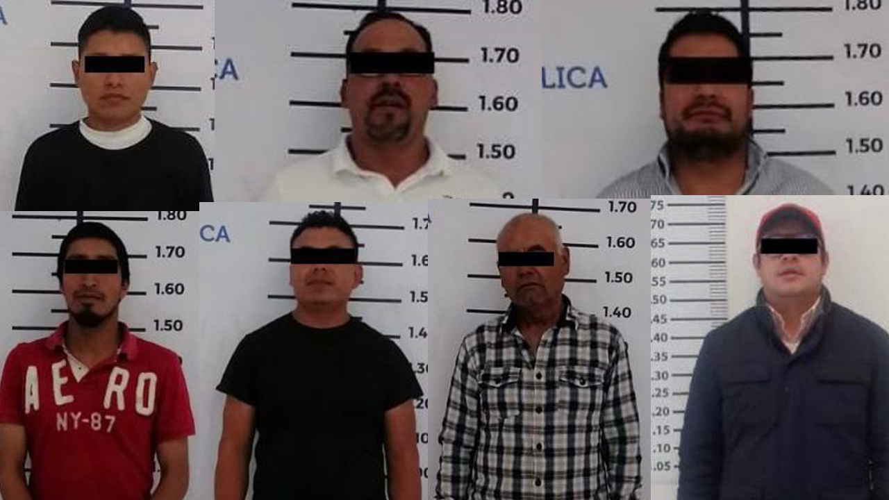 Por: Cortesía Detienen en San Andrés Cholula siete personas por presuntamente vandalizar de un local